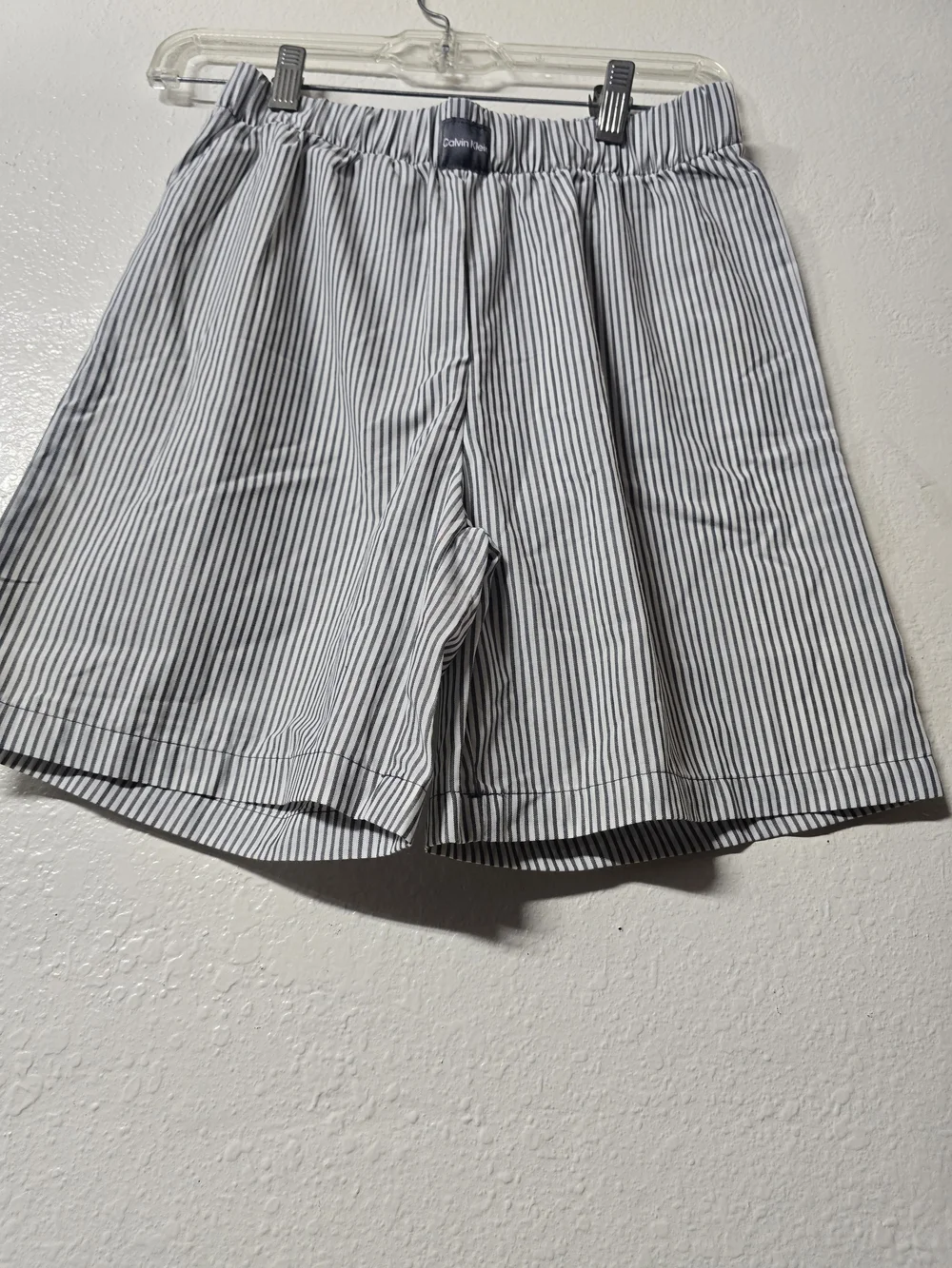Calvin Klein Boys' Navy Stripe Pajama Set - Navy